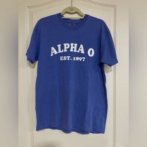 Indigo Alpha O t shirt​​​​​​​​